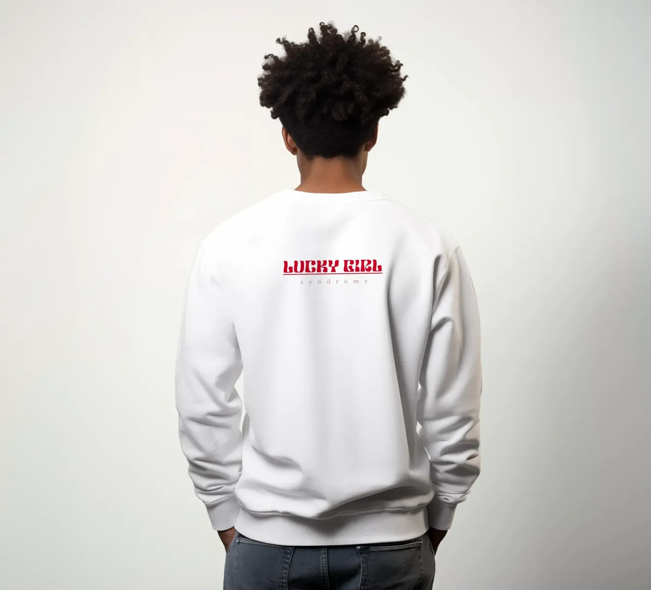 Lucky Girl Syndroom sweatshirt van Kika illu