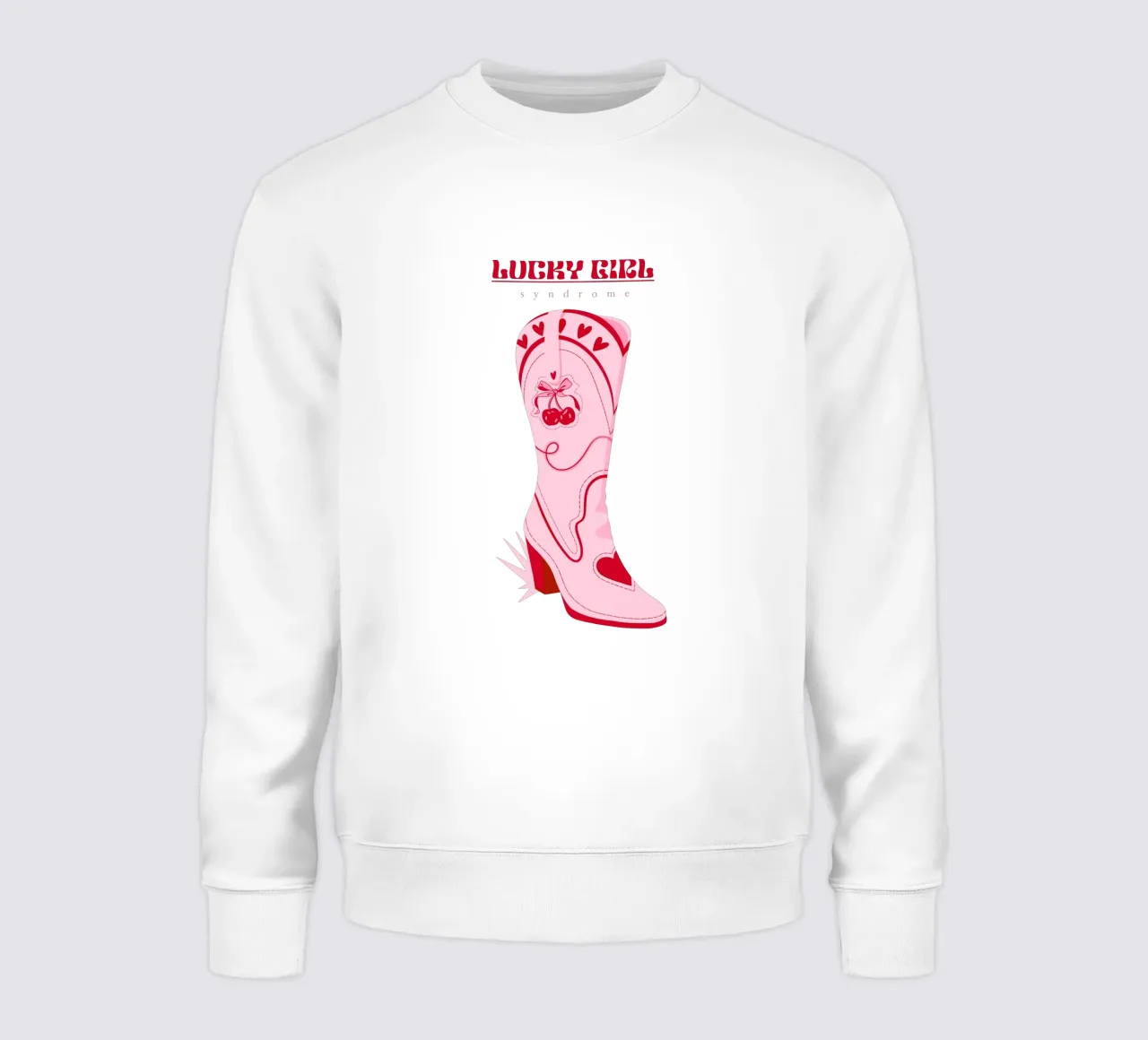 Lucky Girl Syndroom sweatshirt van Kika illu