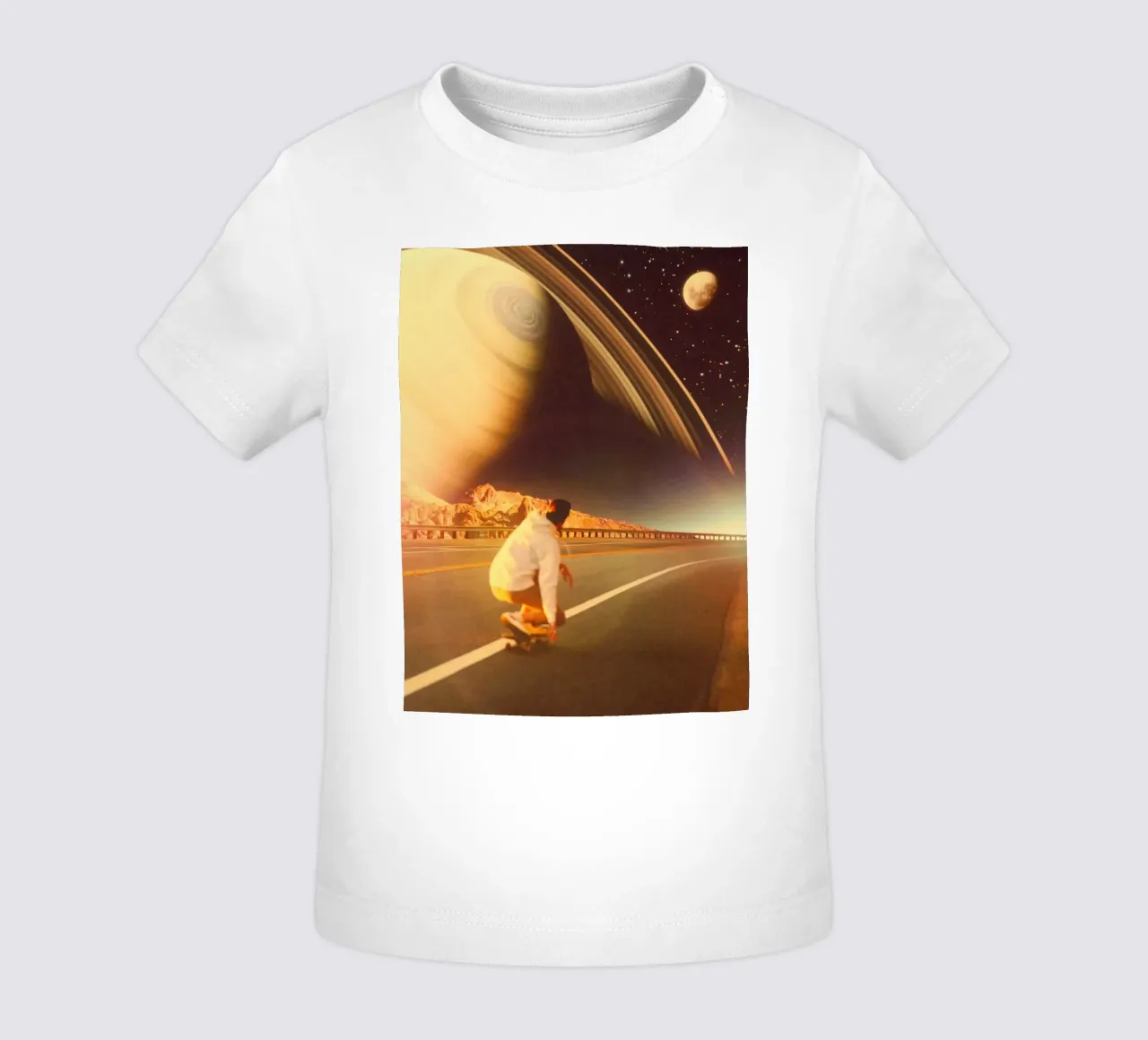 Space Sk8r baby t-shirt by Taudalpoi