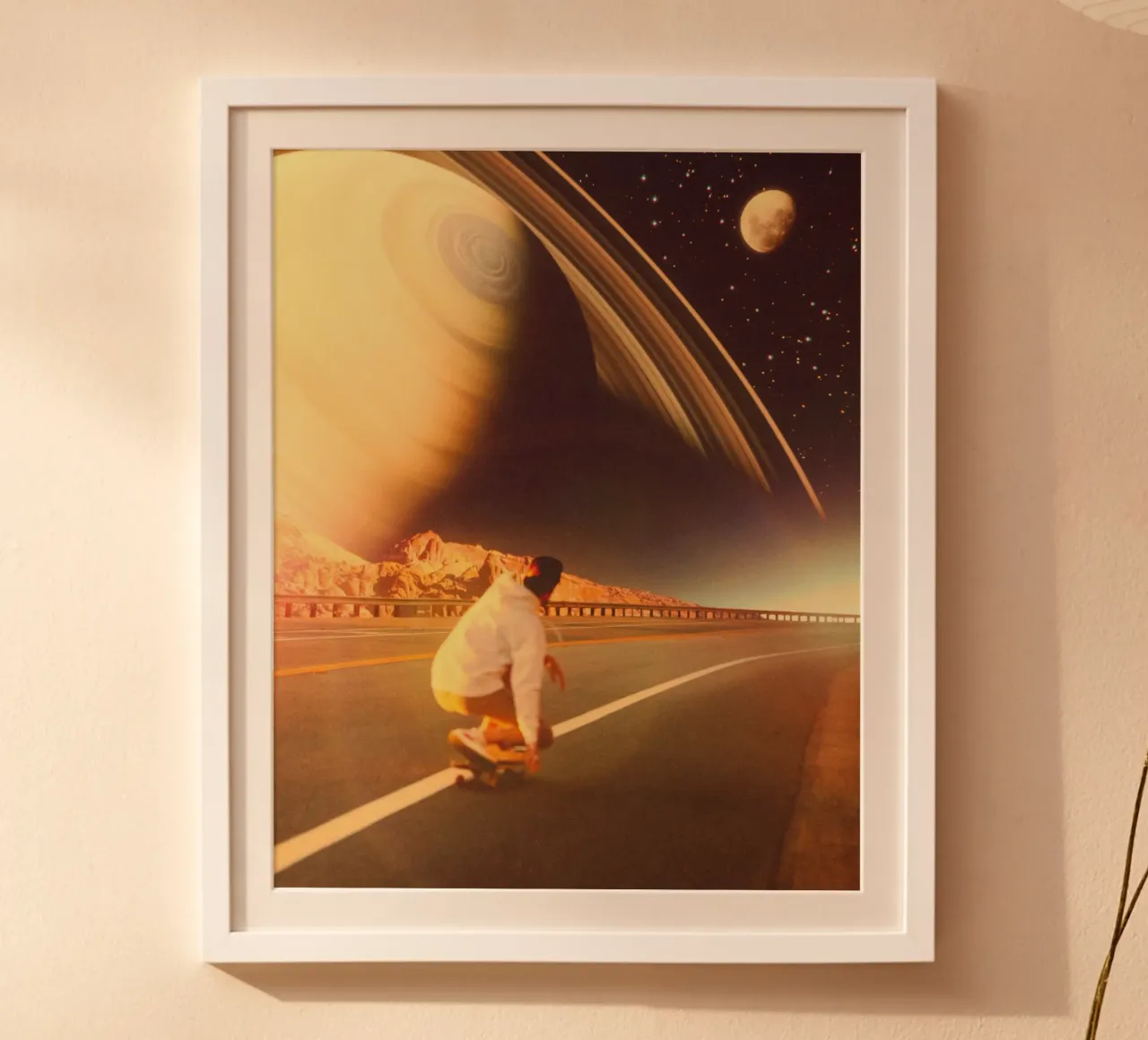 Space Sk8r poster by Taudalpoi