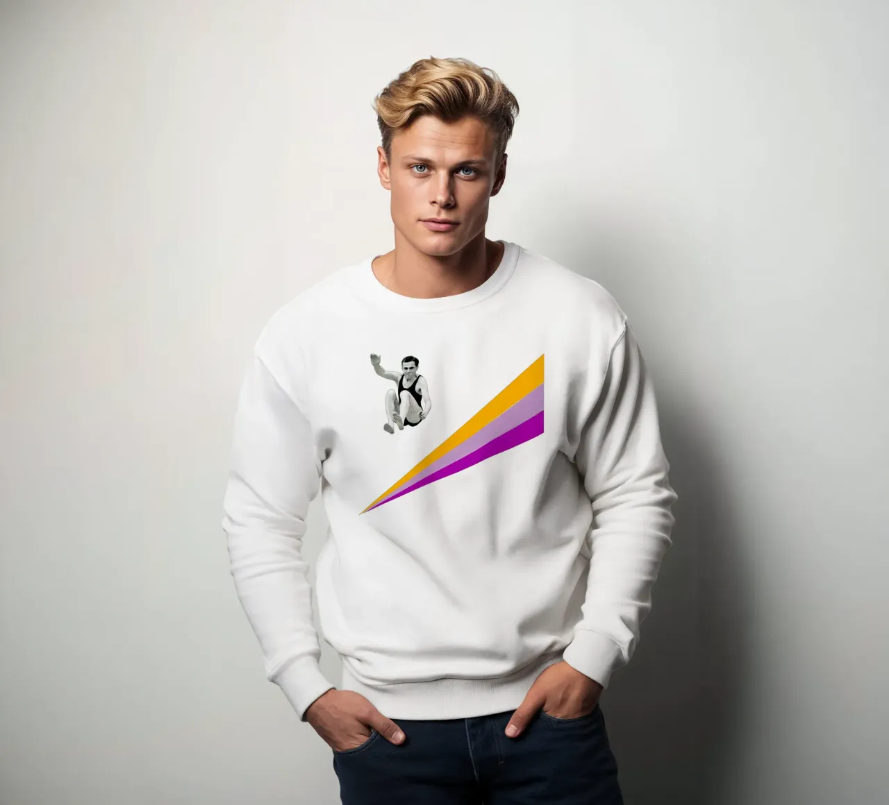 Posso saltare più in alto felpa da Cassia Beck Collage