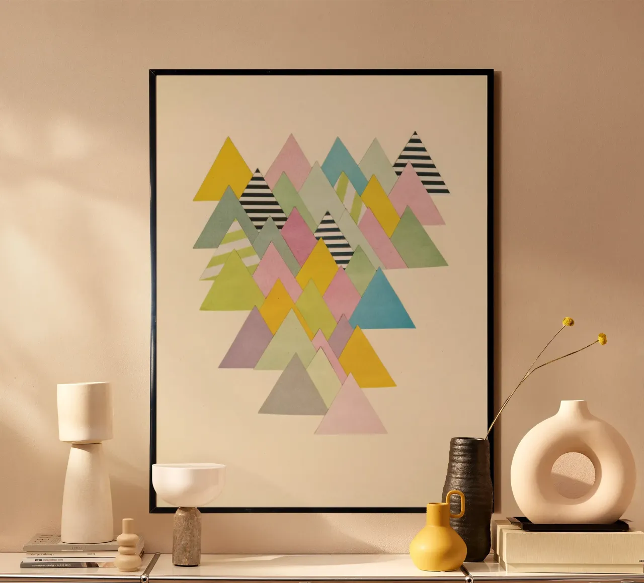 Alpi francesi poster da Cassia Beck Collage