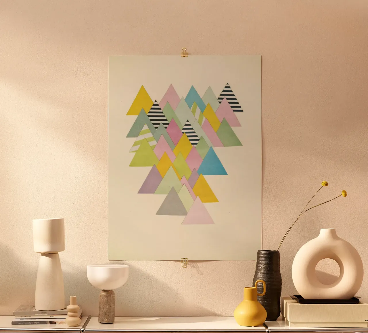 Alpi francesi poster da Cassia Beck Collage