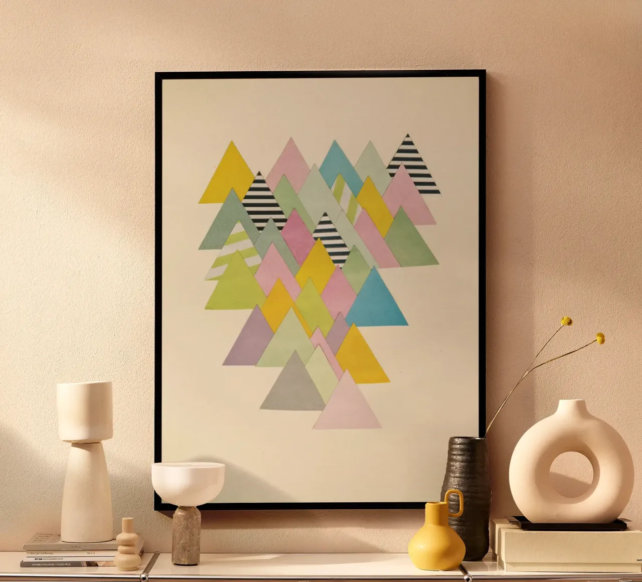 Alpi francesi poster da Cassia Beck Collage