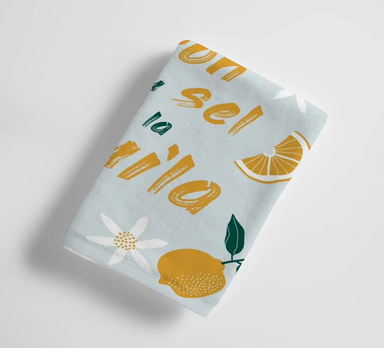 si la vie te donne du citron ajoute du sel te de la tequila asciugamano da bagno da alice