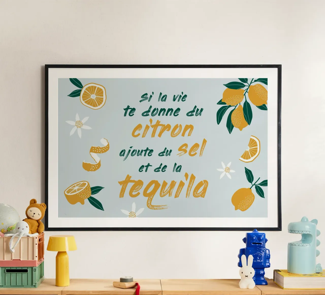 si la vie te donne du citron ajoute du sel te de la tequila carta hahnemühle da alice