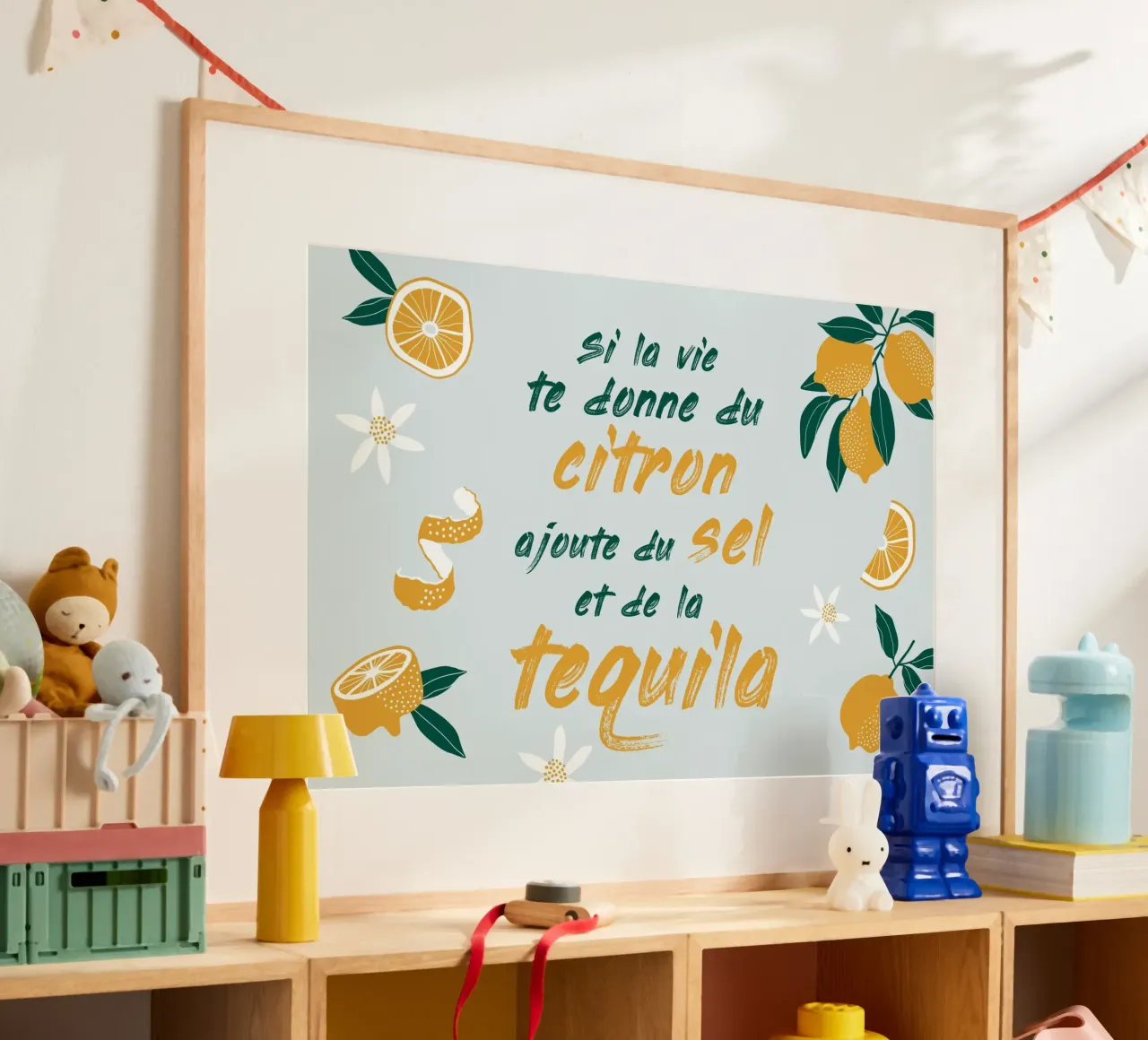 si la vie te donne du citron ajoute du sel te de la tequila carta hahnemühle da alice