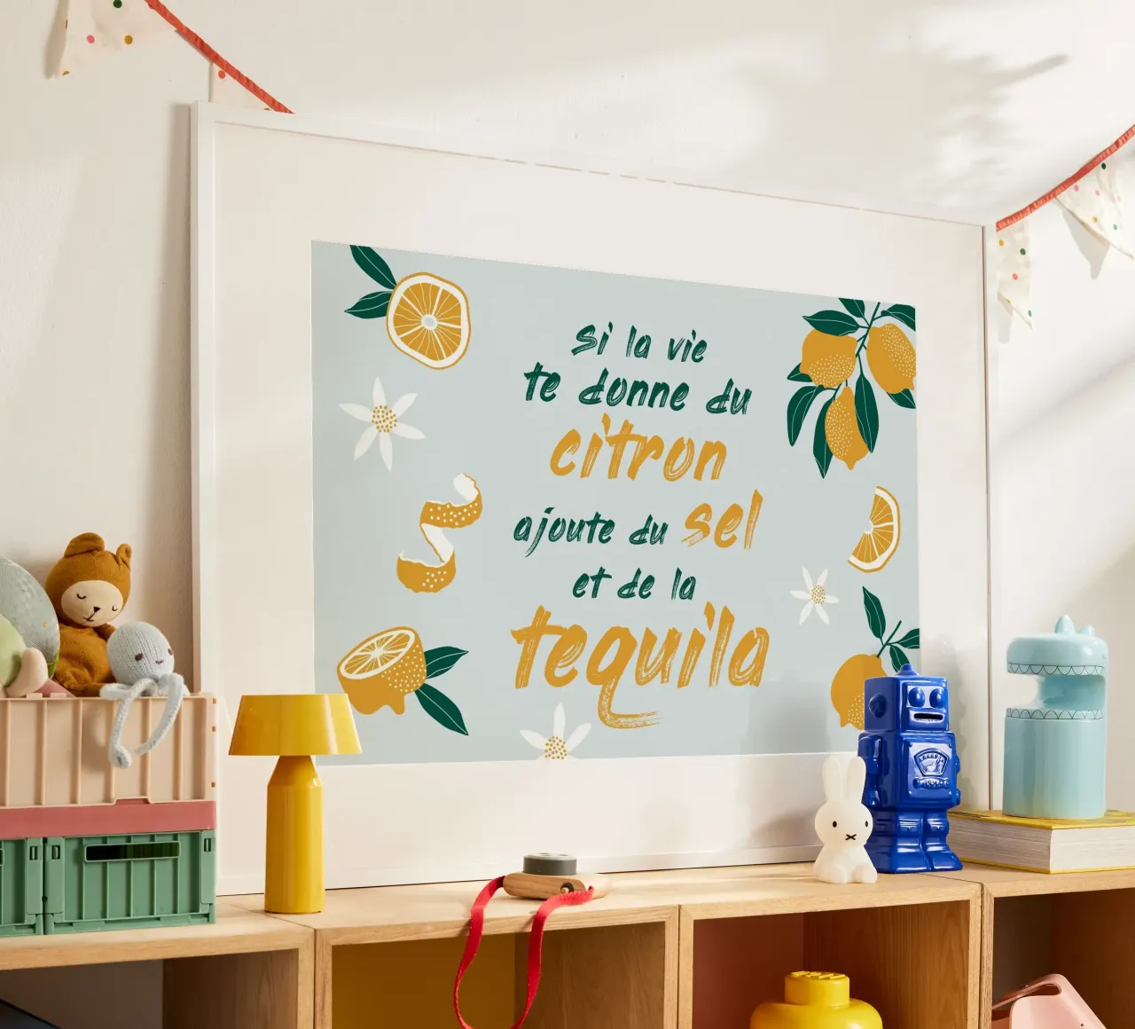 si la vie te donne du citron ajoute du sel te de la tequila carta hahnemühle da alice