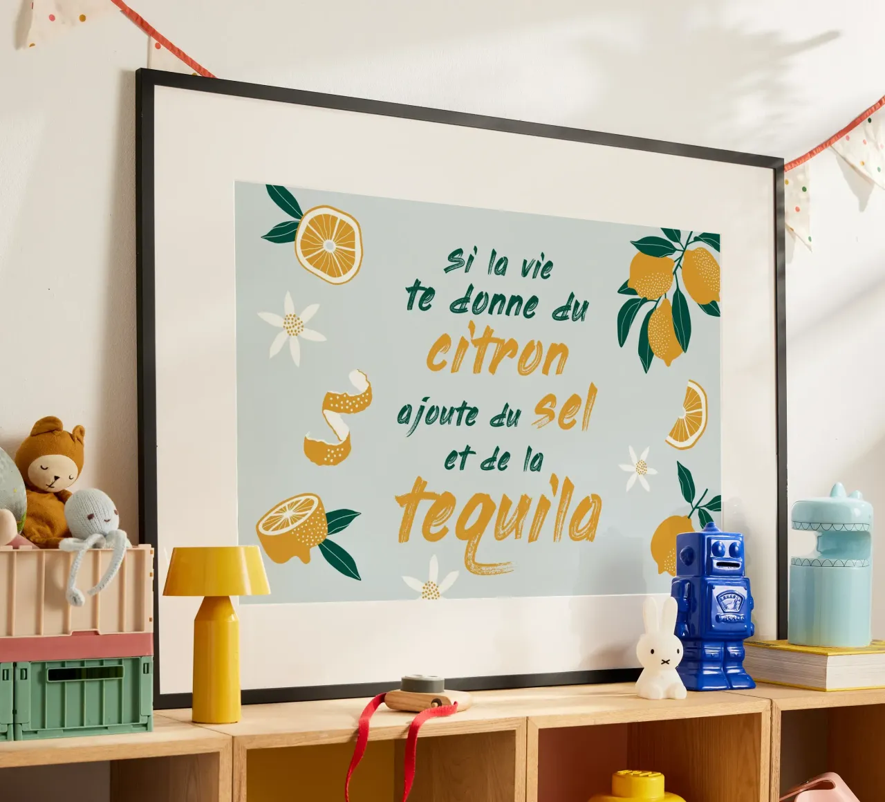 si la vie te donne du citron ajoute du sel te de la tequila carta hahnemühle da alice