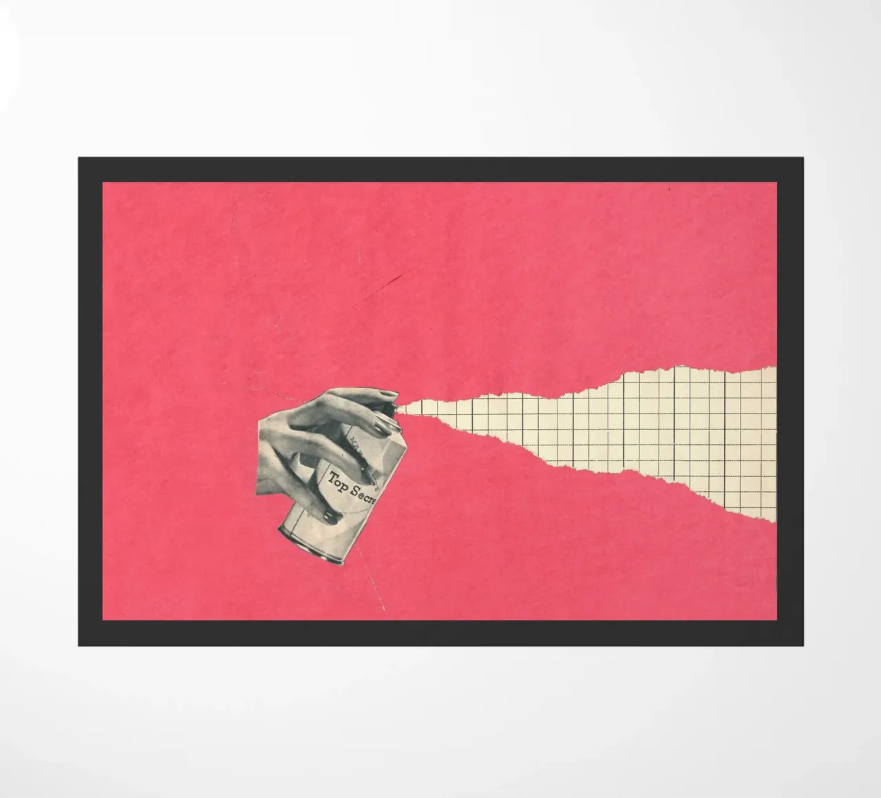 Spray Torn deurmat van Carlos Quitério