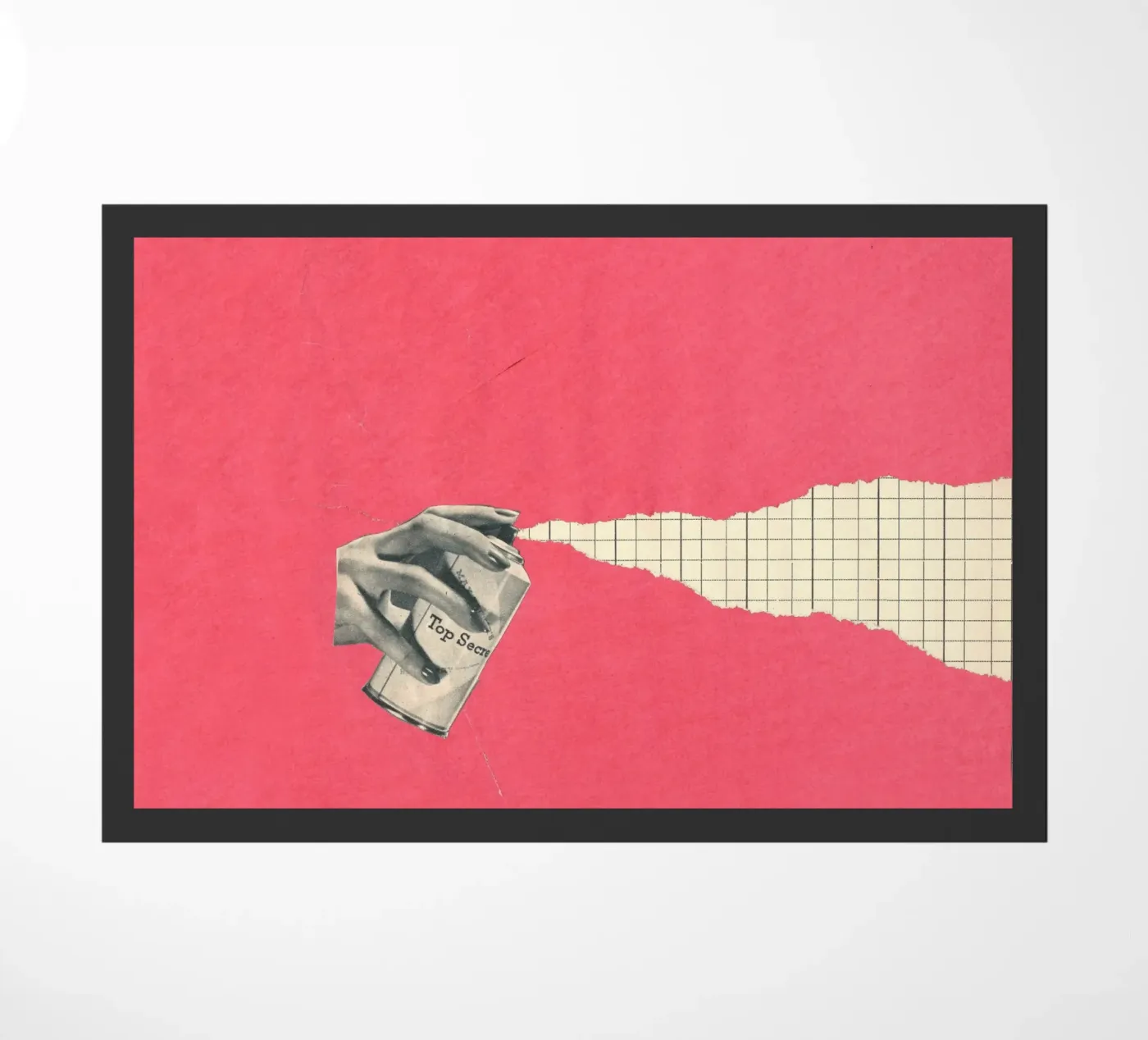 Spray Torn doormat by Carlos Quitério