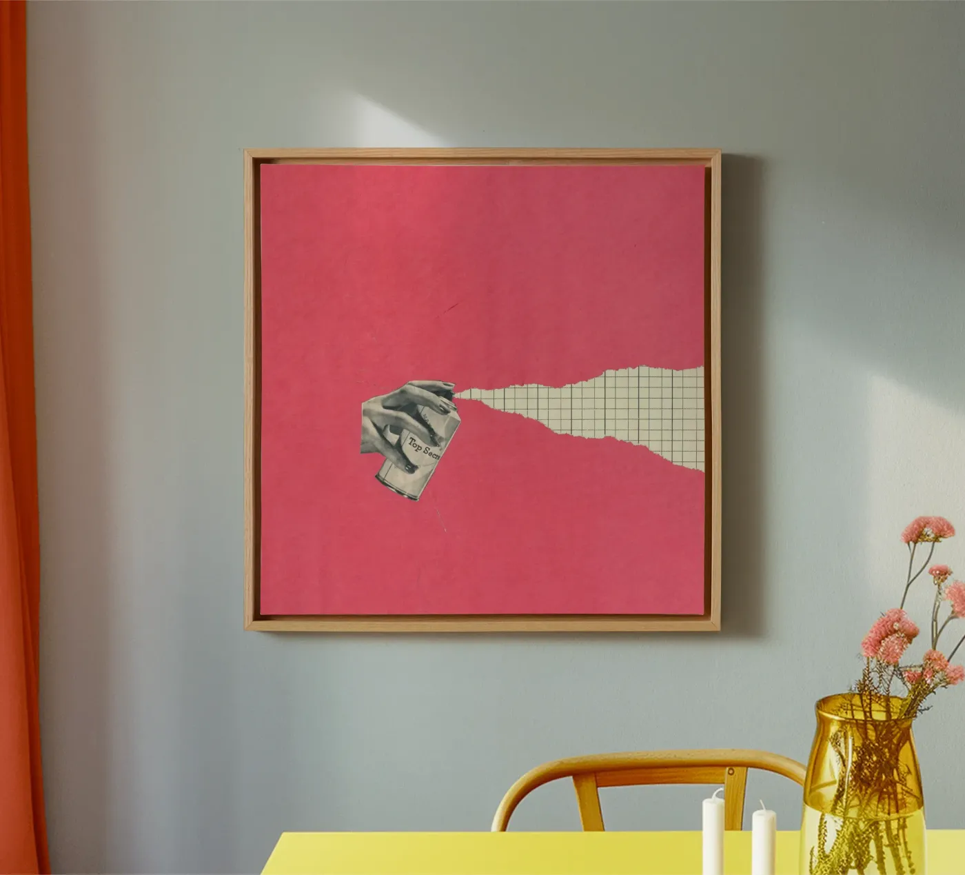 Spray Torn tela da Carlos Quitério