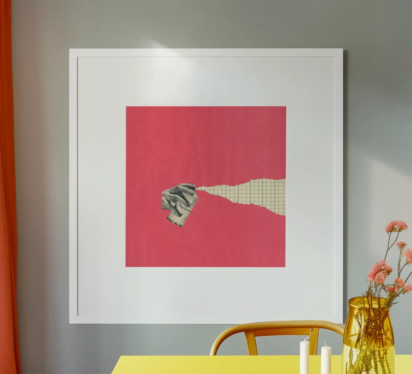 Spray Torn poster da Carlos Quitério