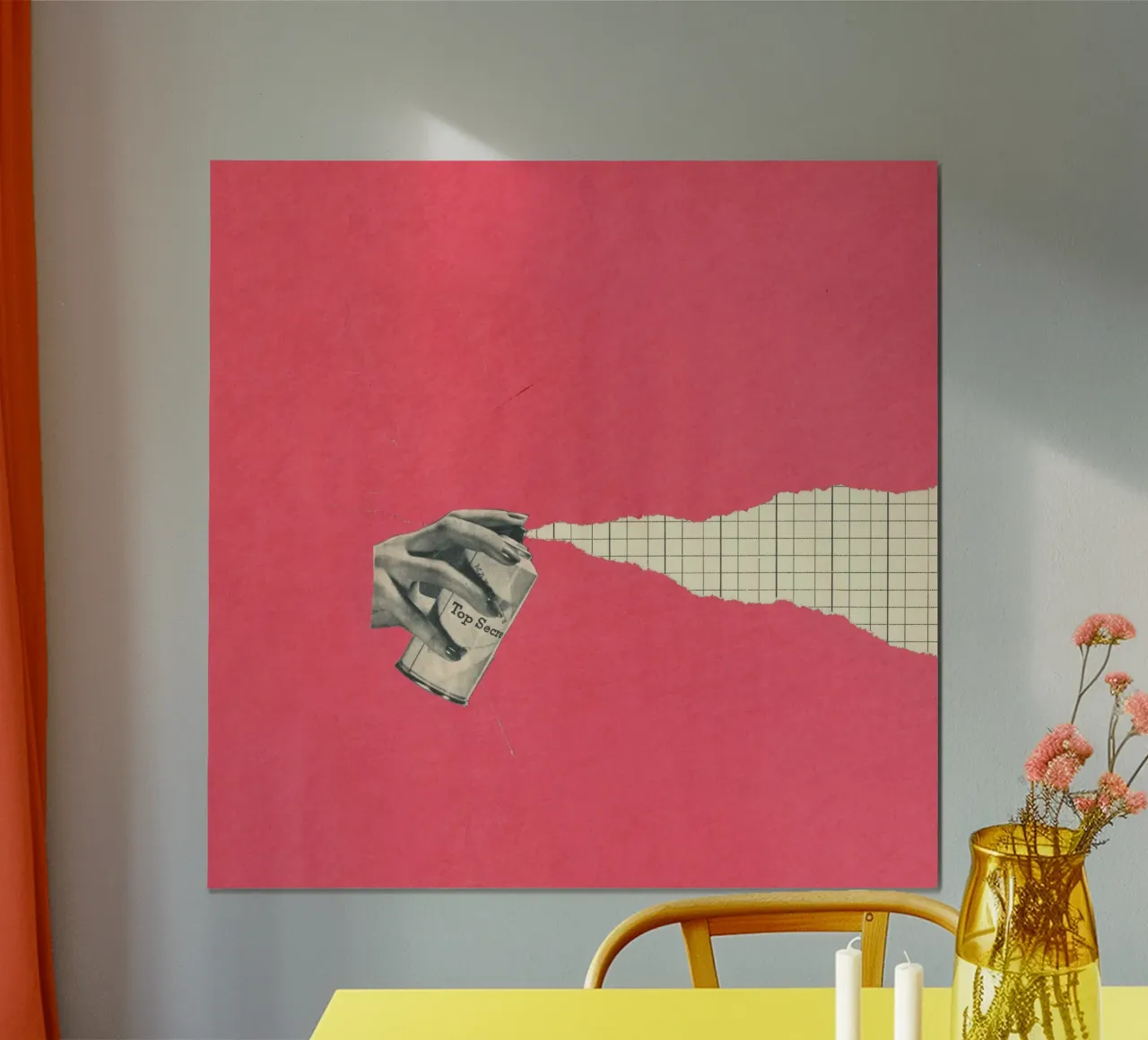 Spray Torn poster da Carlos Quitério