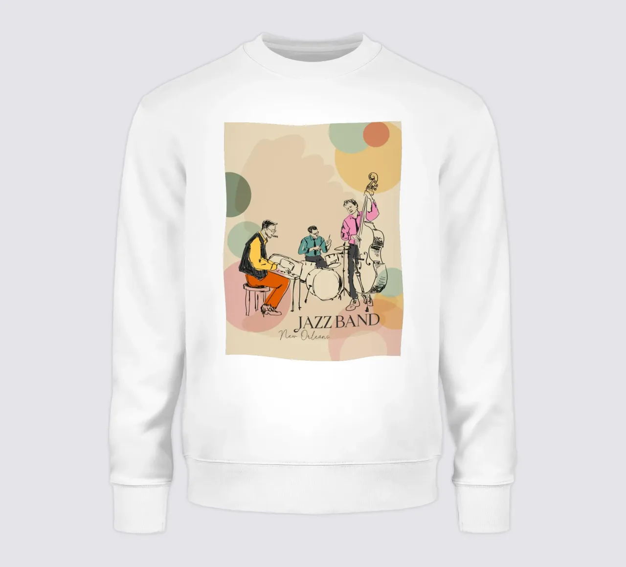 Banda de jazz sudadera de Indigo Rain