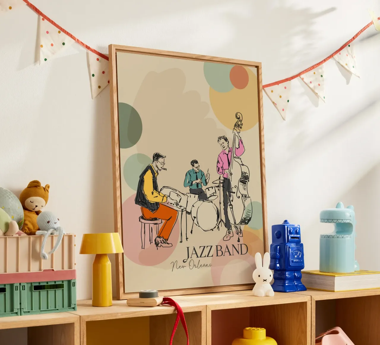 Banda jazz plexiglass da Indigo Rain