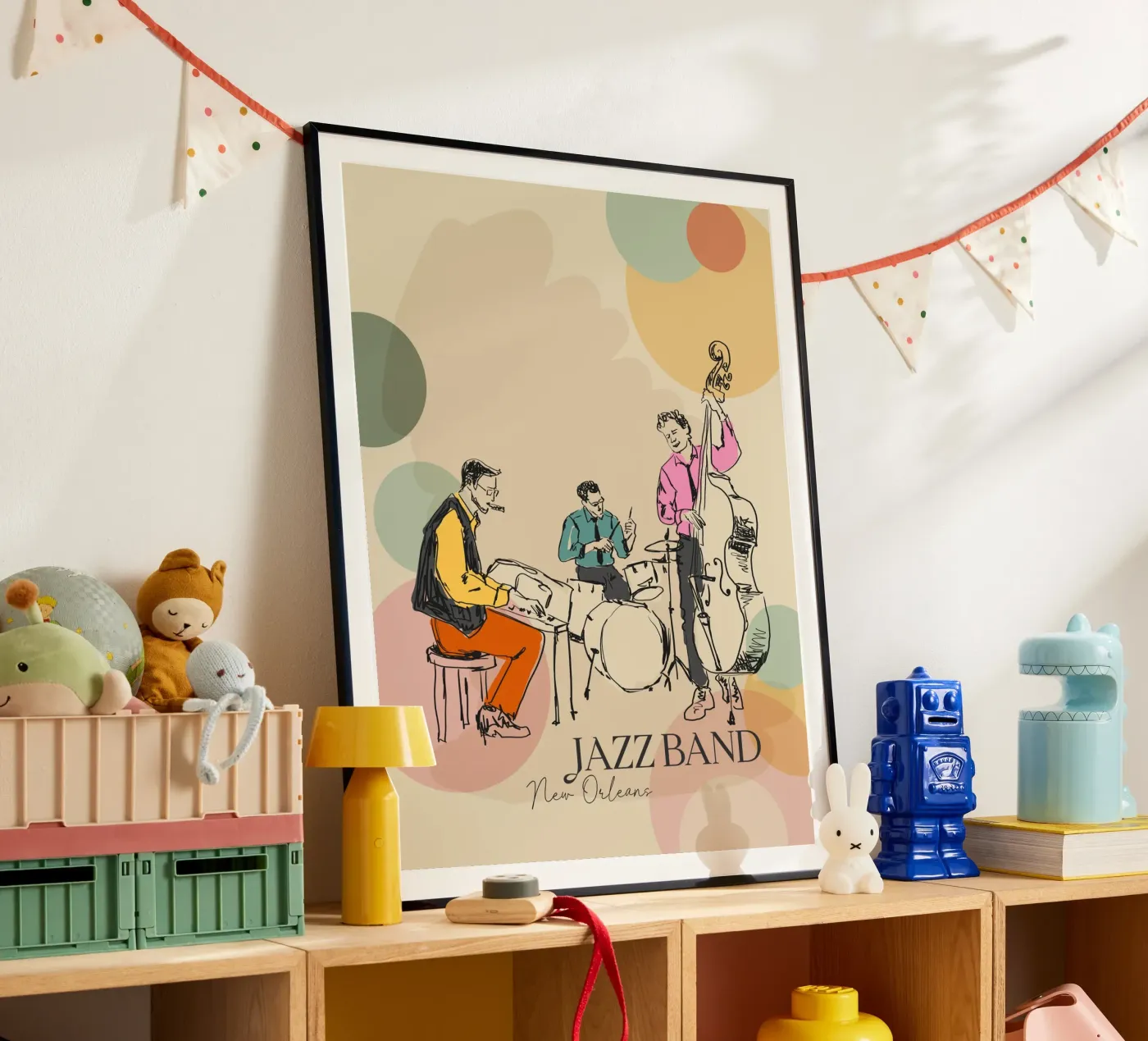 Jazzband Poster von Indigo Rain