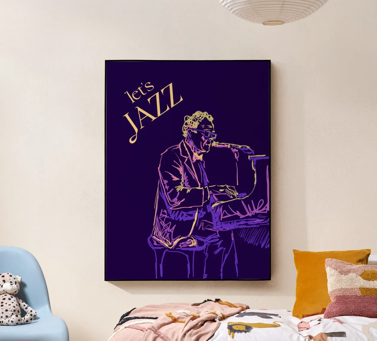 Jazz Band plexiglass da Indigo Rain