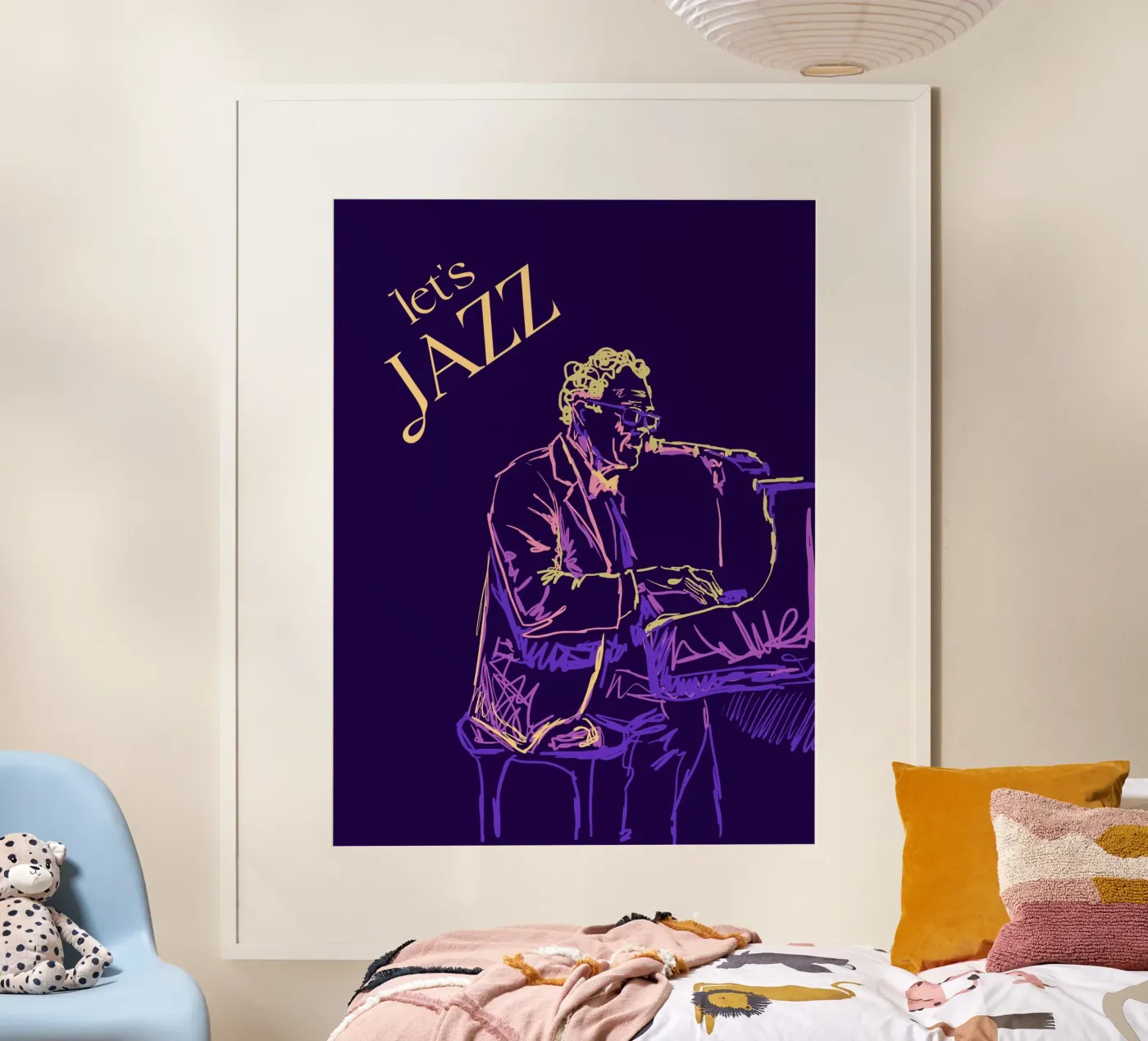 Jazzband Poster von Indigo Rain