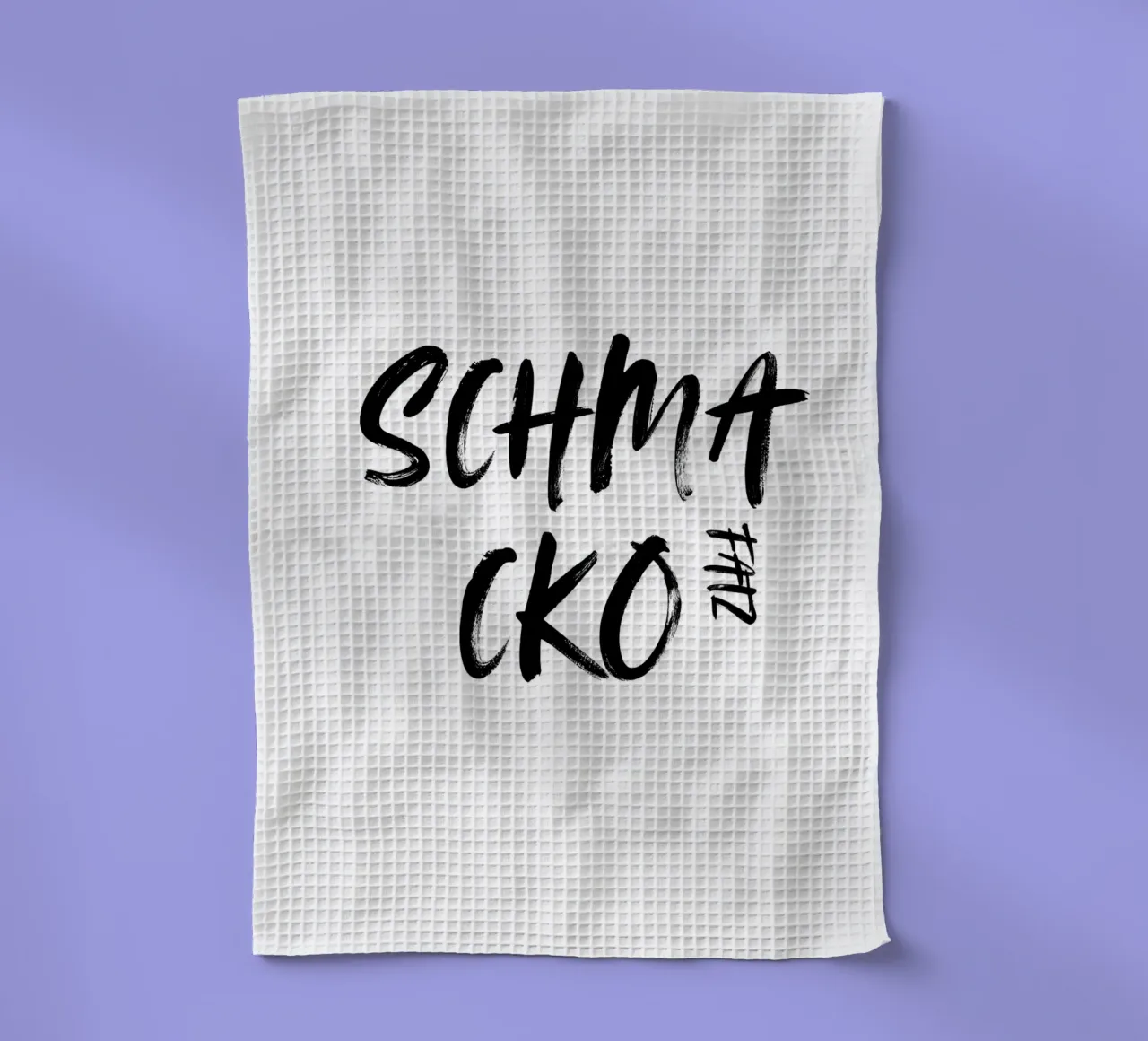 SCHMACKOFATZ torchon de ArtDesign by KBK