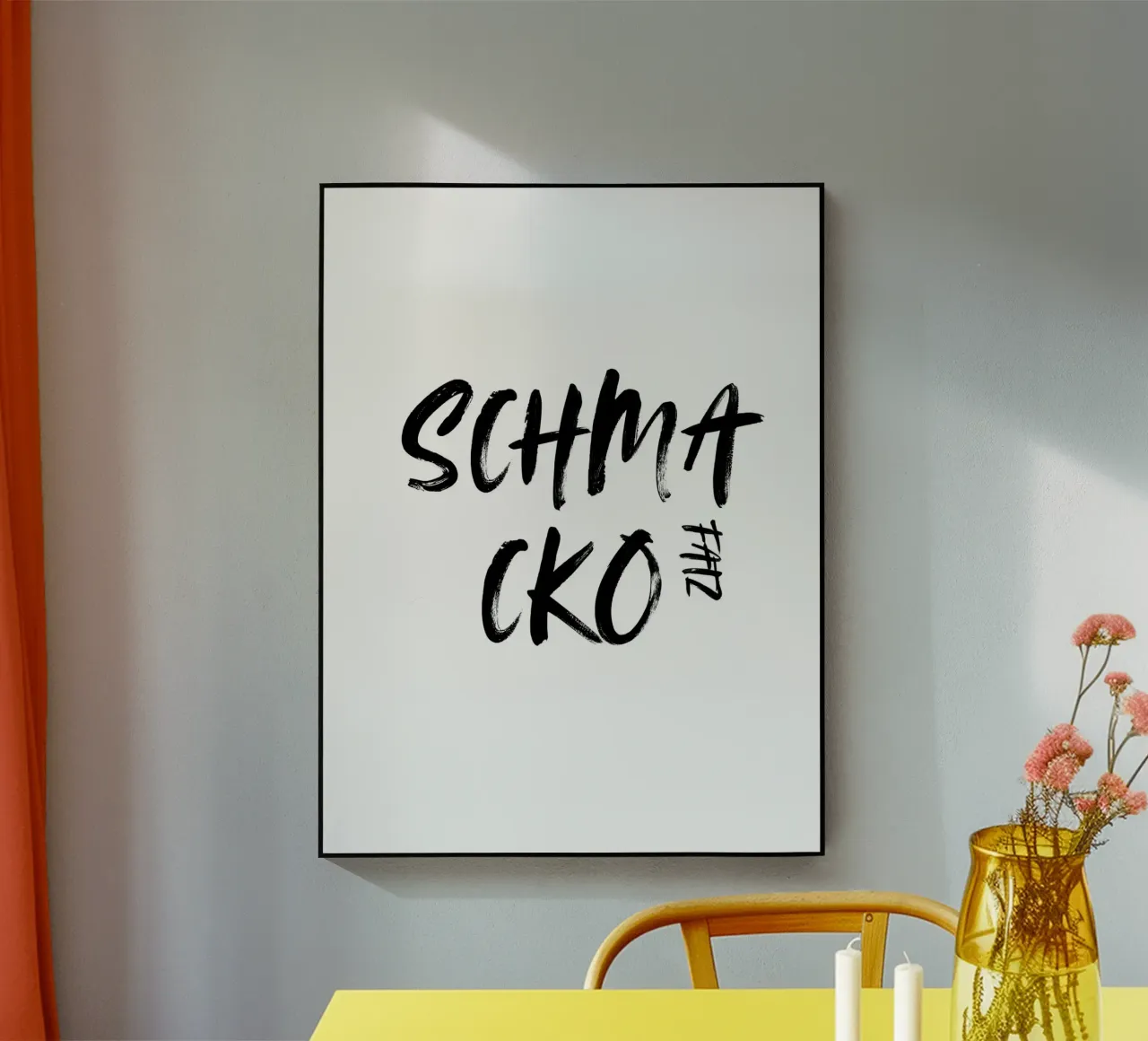 SCHMACKOFATZ plexiglass da ArtDesign by KBK