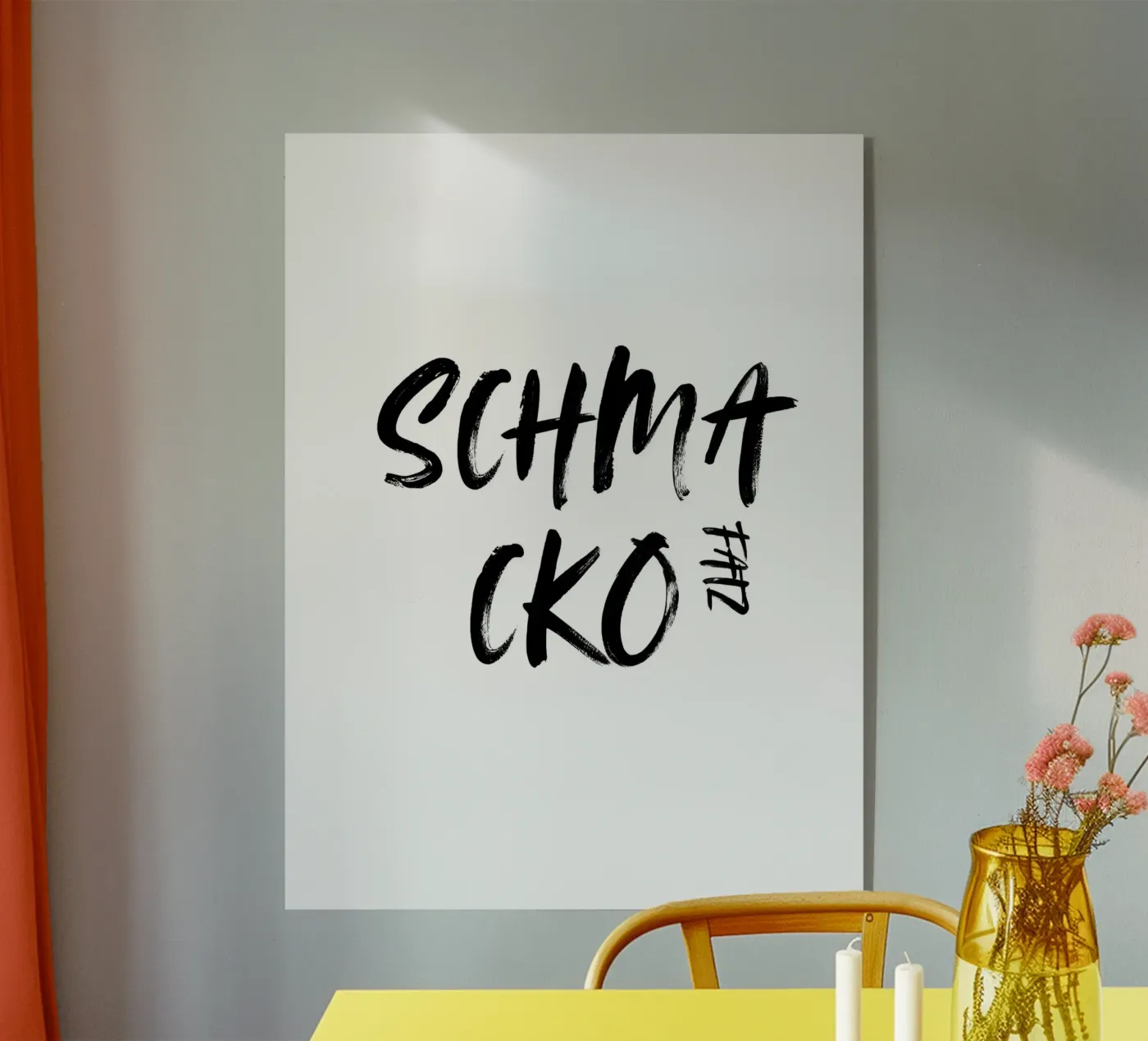 SCHMACKOFATZ Acryl-Glas von ArtDesign by KBK