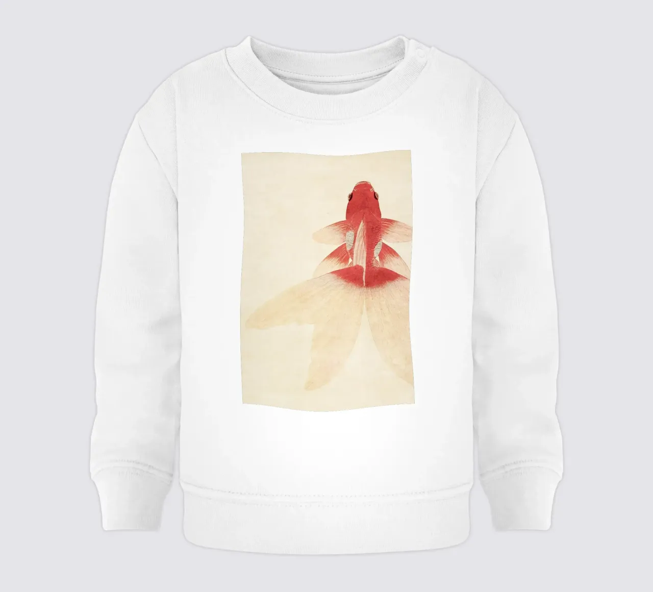 Goldfish felpa neonato da apoloprints