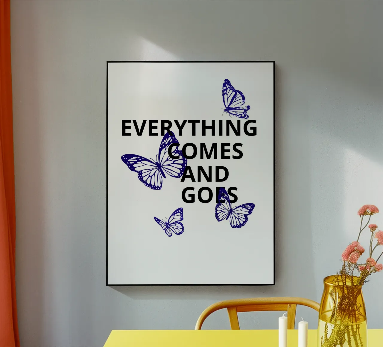 Everything Comes and Goes plexiglass da ramosashop