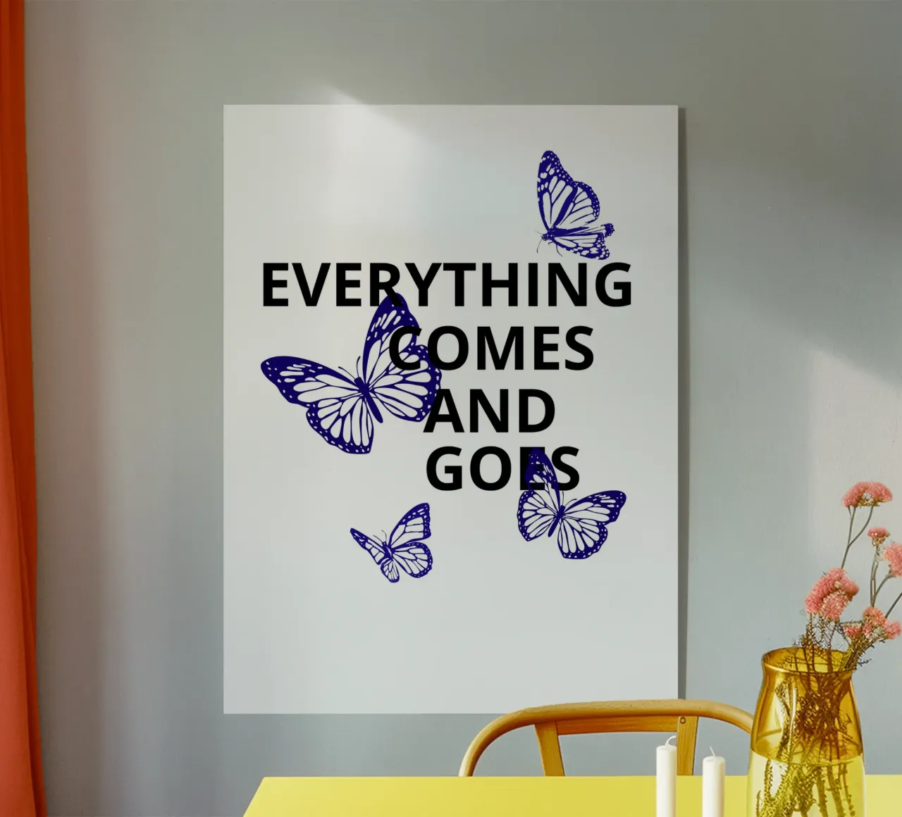 Everything Comes and Goes plexiglass da ramosashop