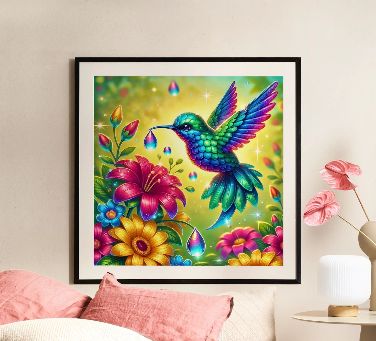 Jewel of the Tropics poster by FluffyToons