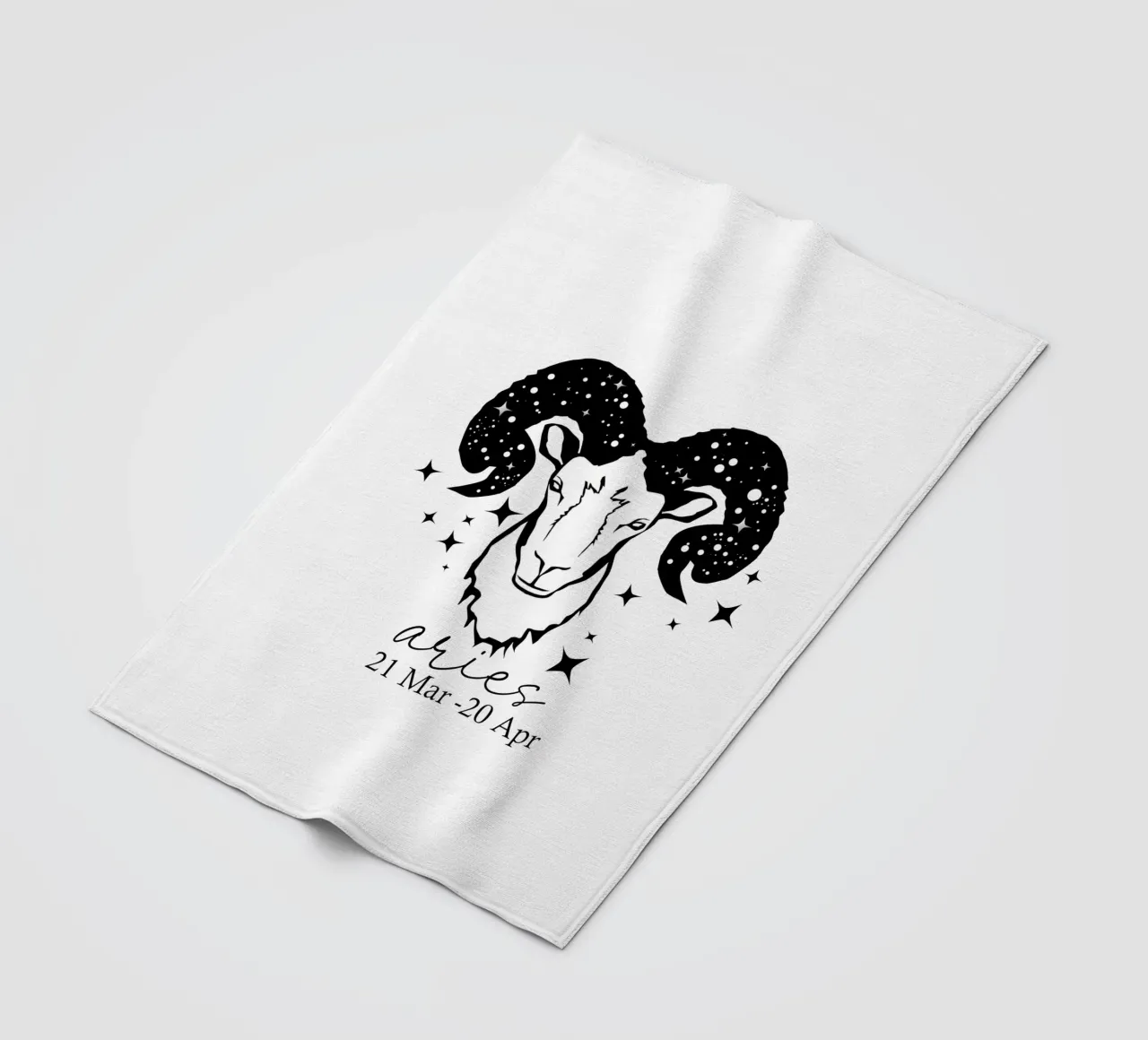 Widder Fleecedecke von Indigo Rain