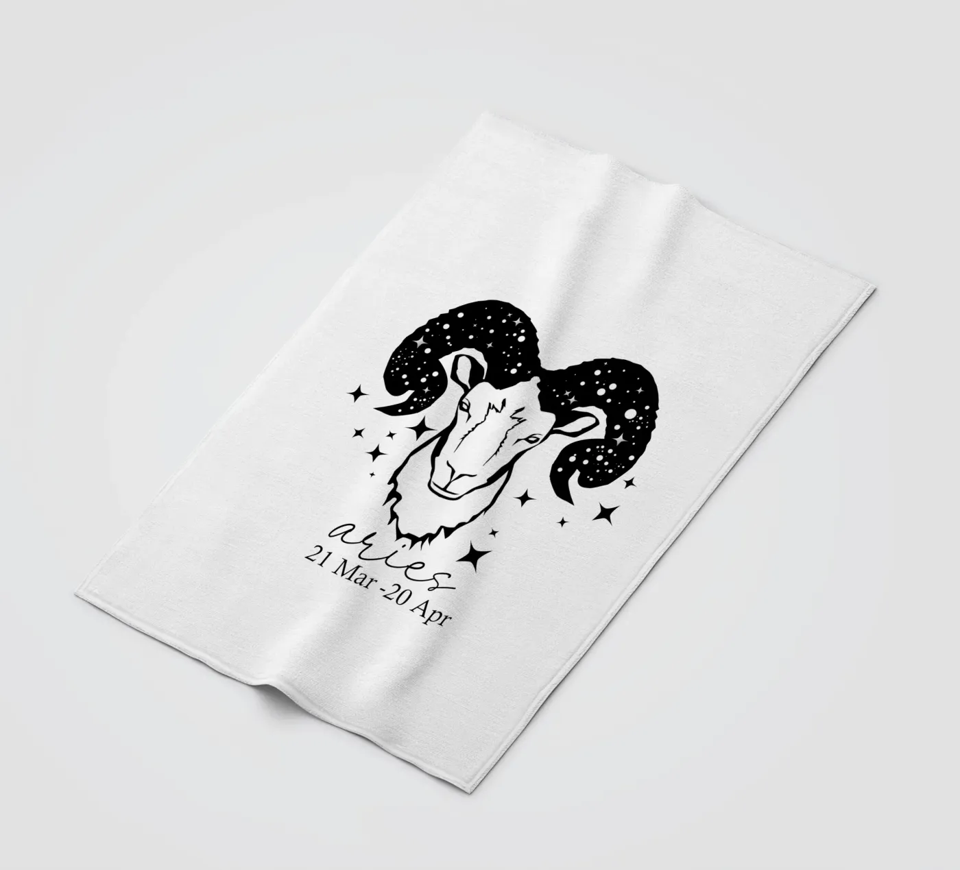 Widder Fleecedecke von Indigo Rain