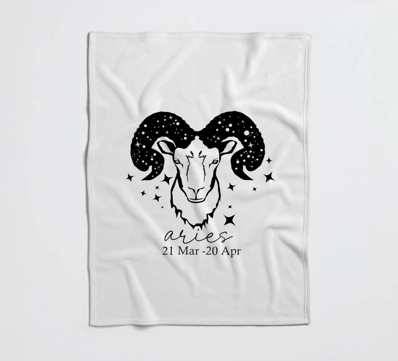 Bélier plaid polaire de Indigo Rain