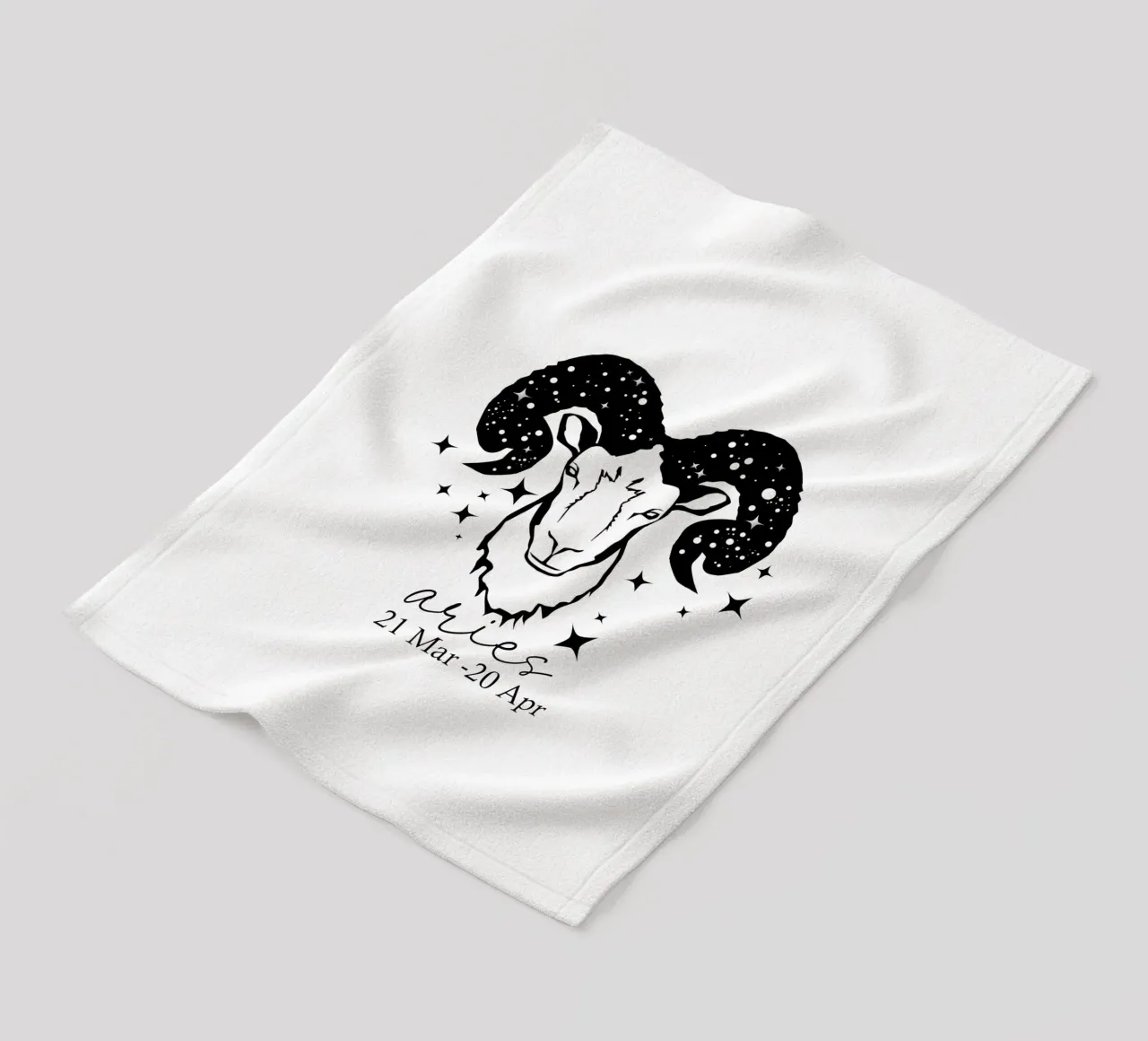 Widder Fleecedecke von Indigo Rain