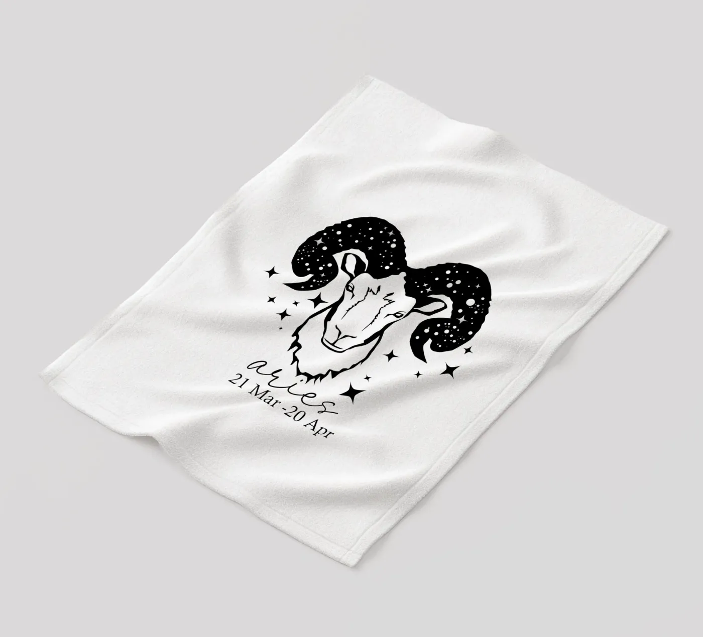 Widder Fleecedecke von Indigo Rain