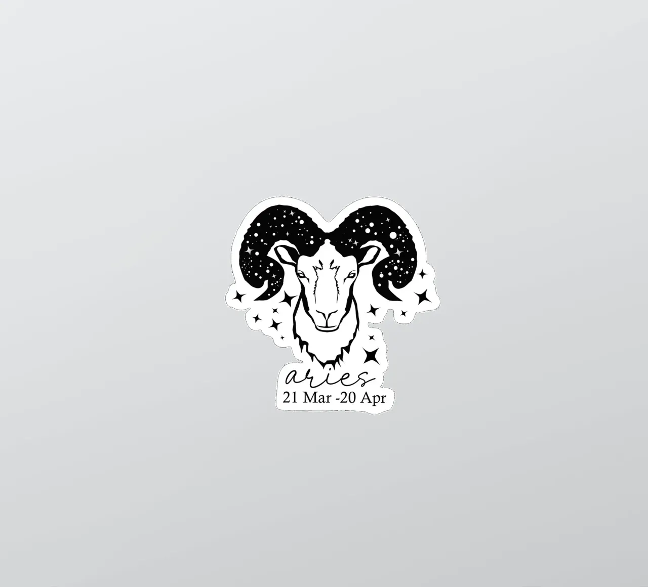 Ram sticker van Indigo Rain