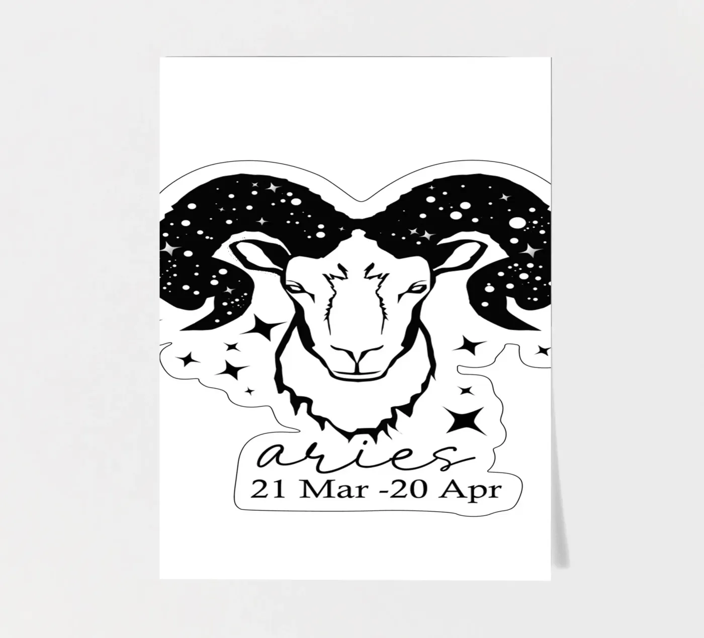 Aries sticker sheet by Indigo Rain