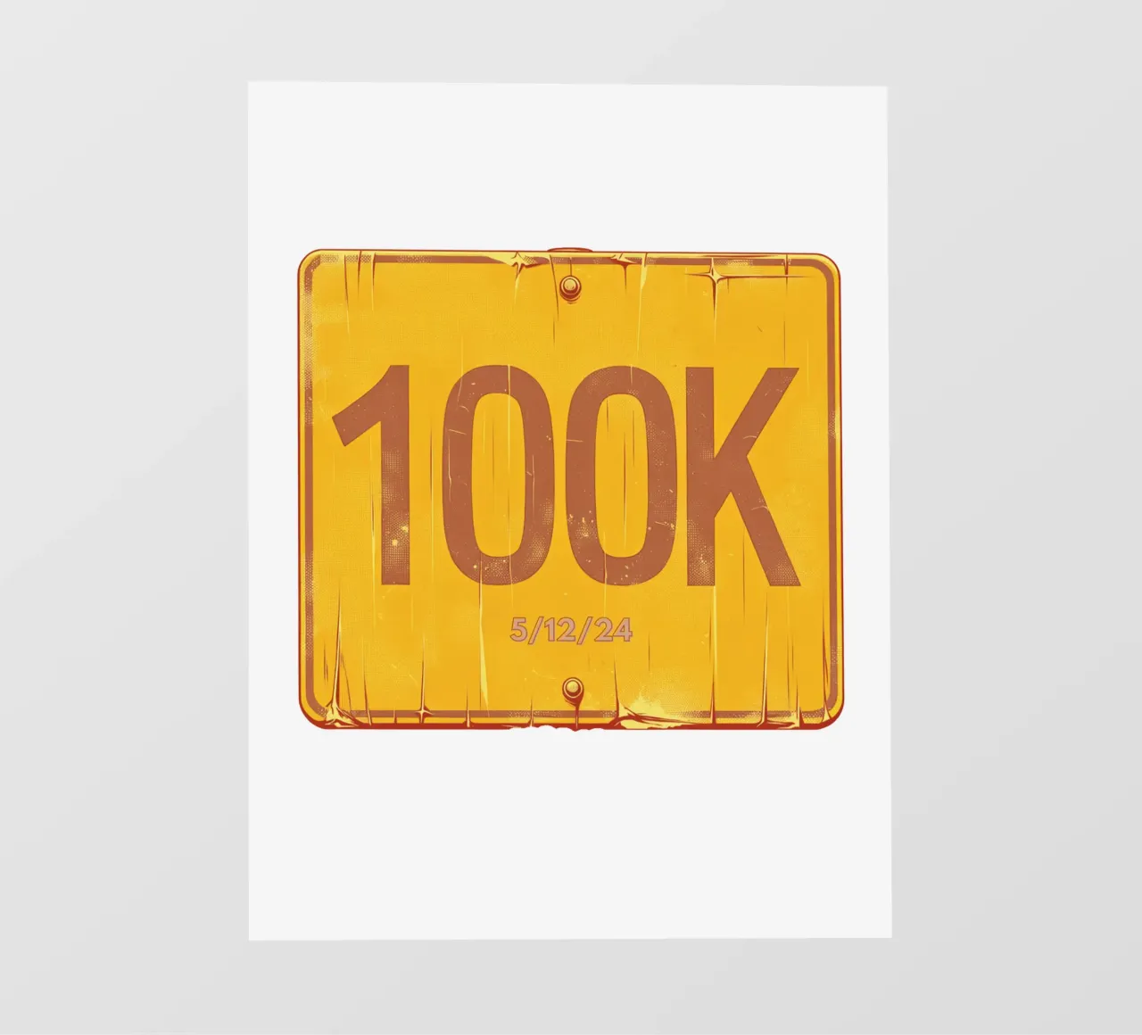 100K_BTC_X2 Fototapete von Crypto_Jungle