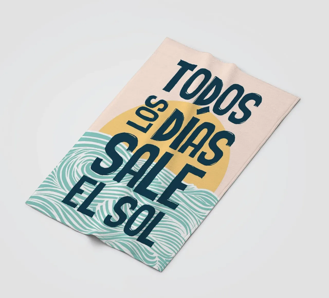 todos los días sale el sol coperta in pile da alice