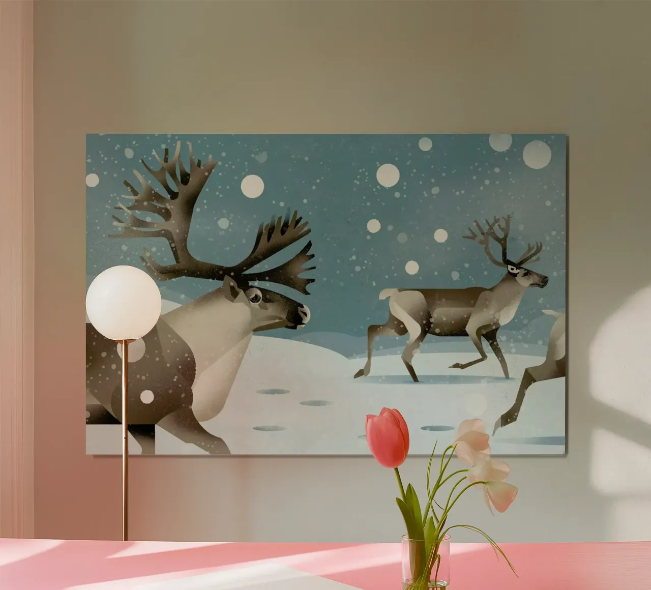 Rentier poster da Dieter Braun