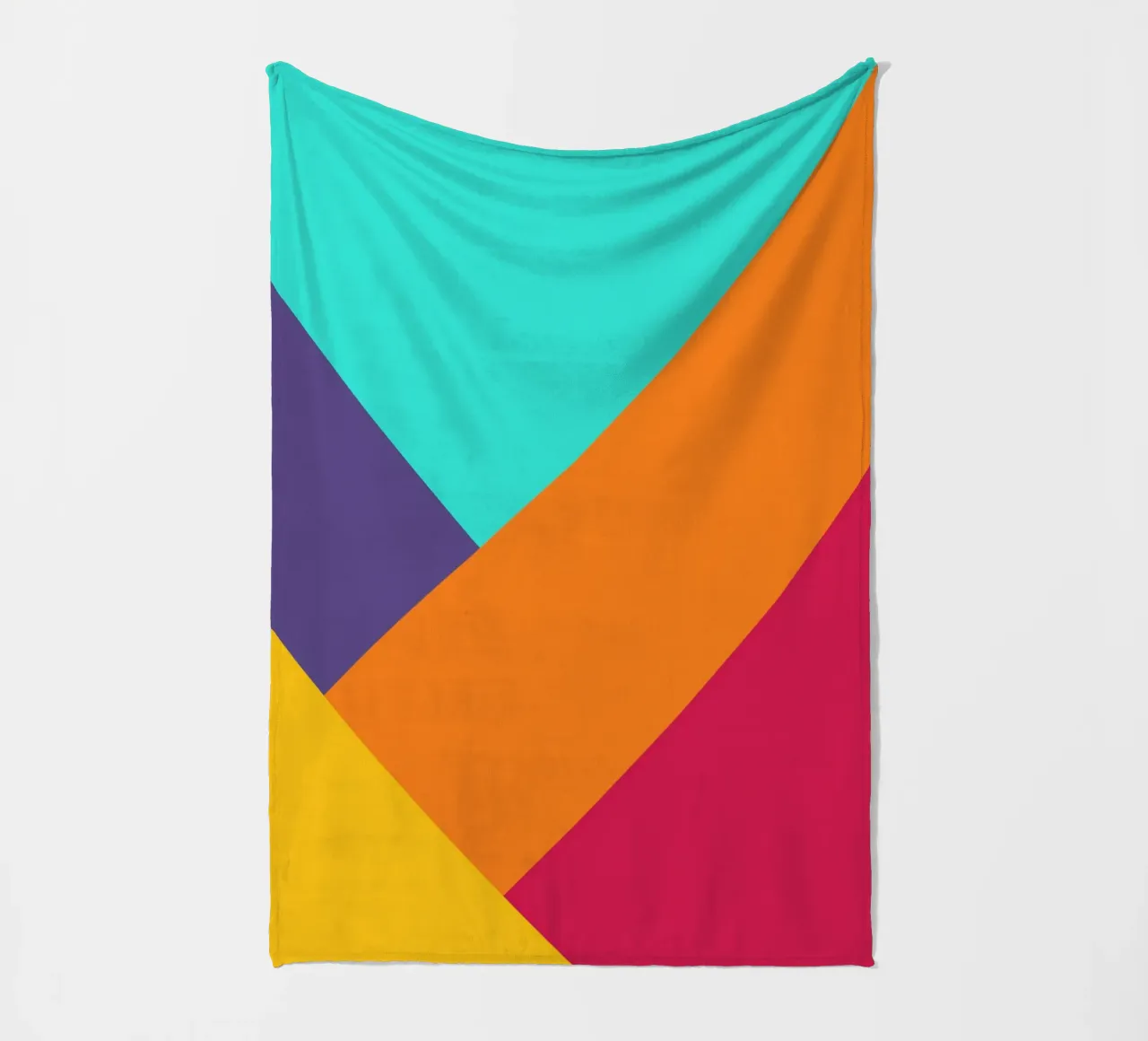 Overlay shape abstract vibrant coperta in pile da galihstudio