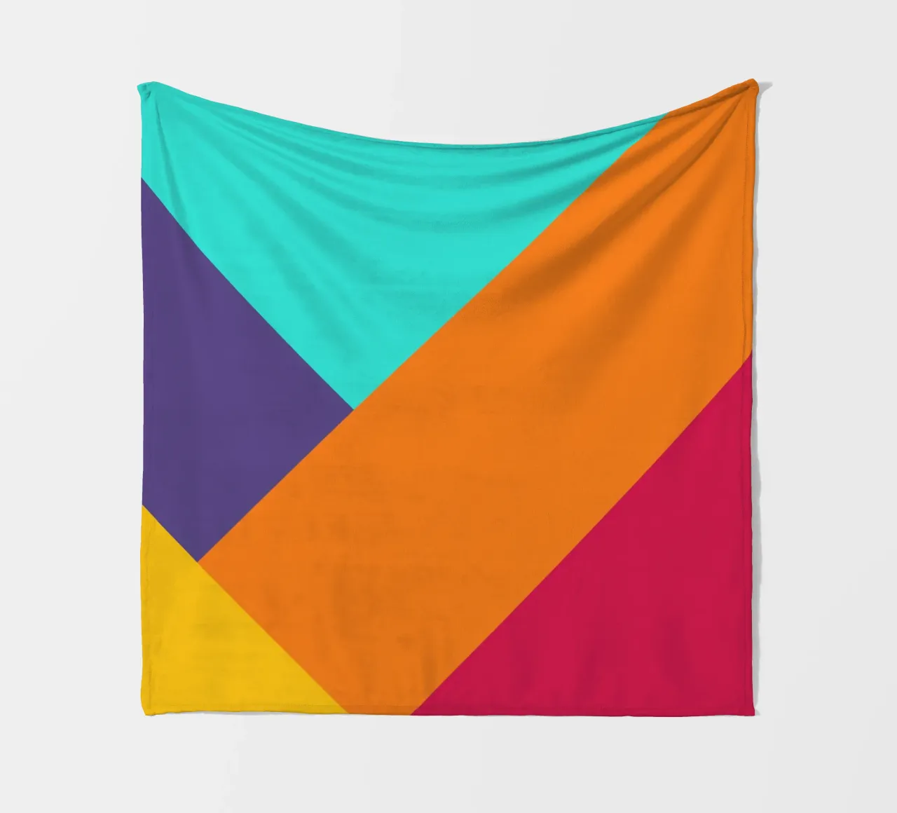 Overlay shape abstract vibrant coperta in pile da galihstudio