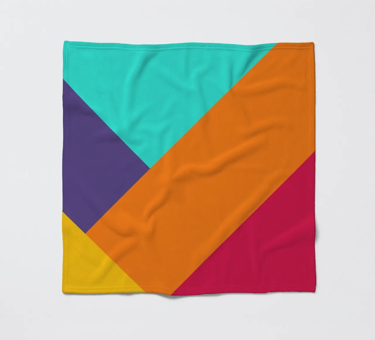 Overlay shape abstract vibrant coperta in pile da galihstudio