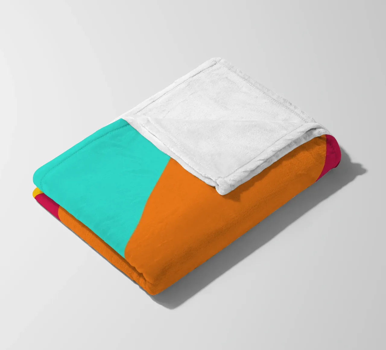 Overlay shape abstract vibrant coperta in pile da galihstudio