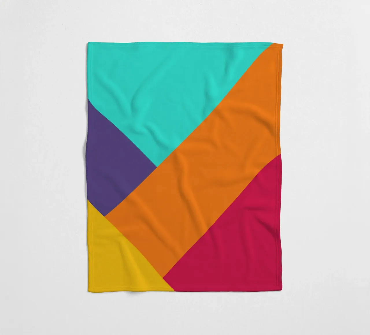 Overlay shape abstract vibrant coperta in pile da galihstudio