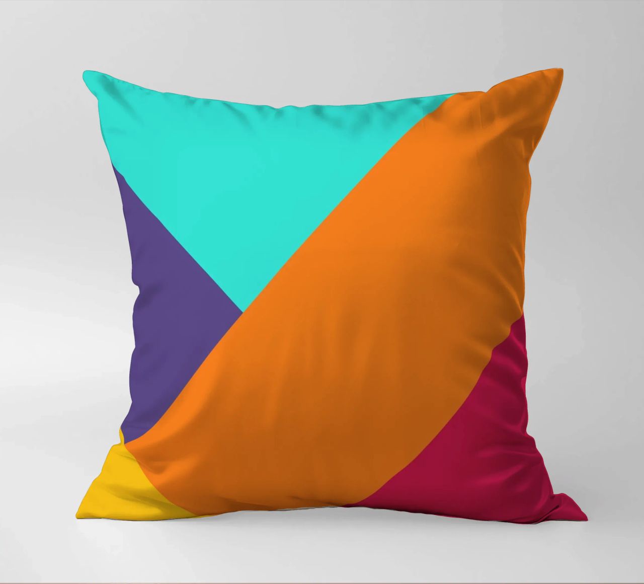 Overlay shape abstract vibrant cuscino da galihstudio