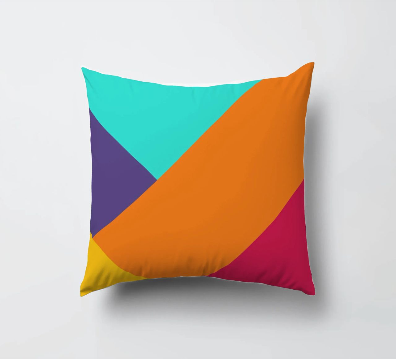 Overlay shape abstract vibrant cuscino da galihstudio
