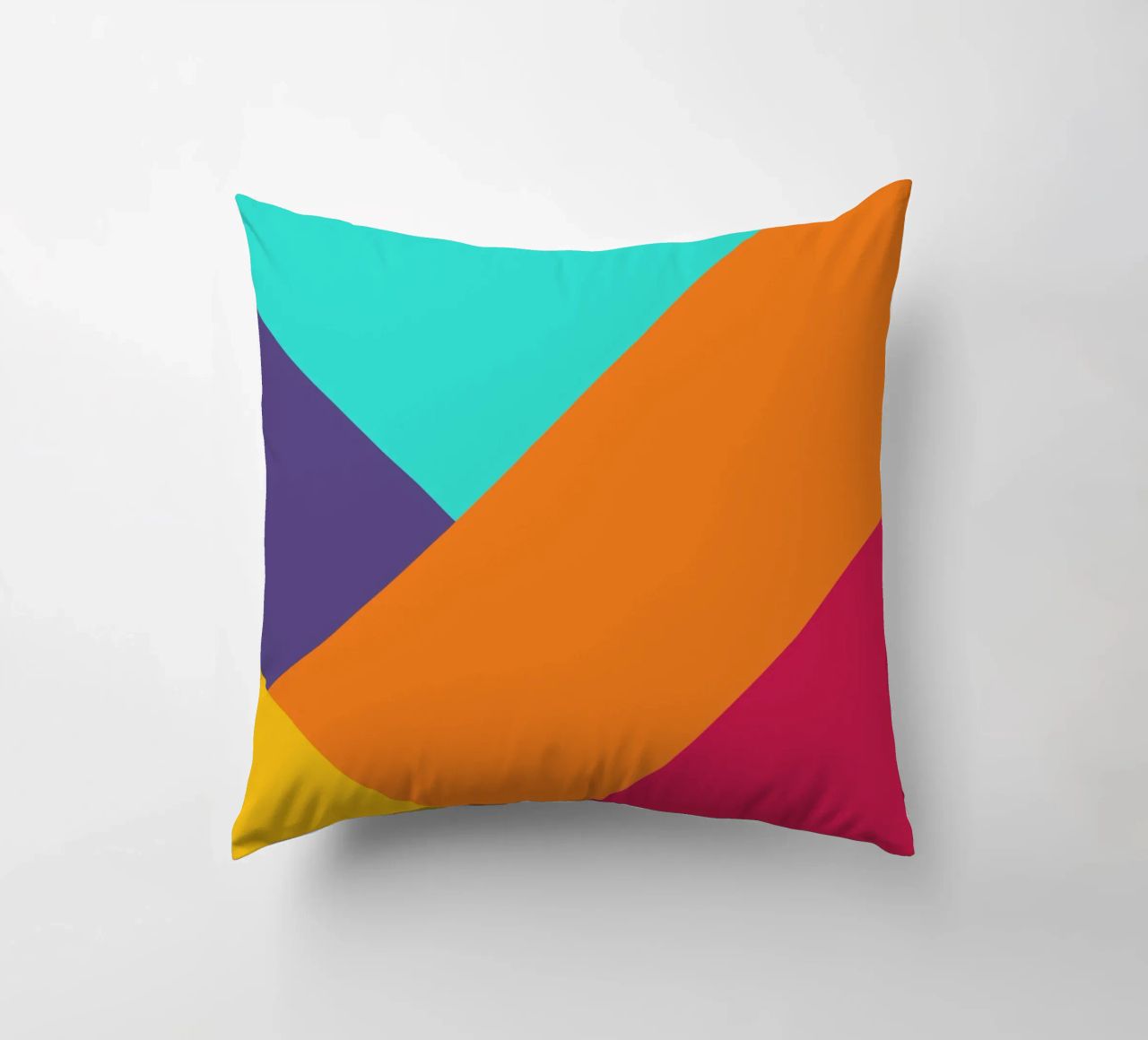 Overlay shape abstract vibrant cuscino da galihstudio