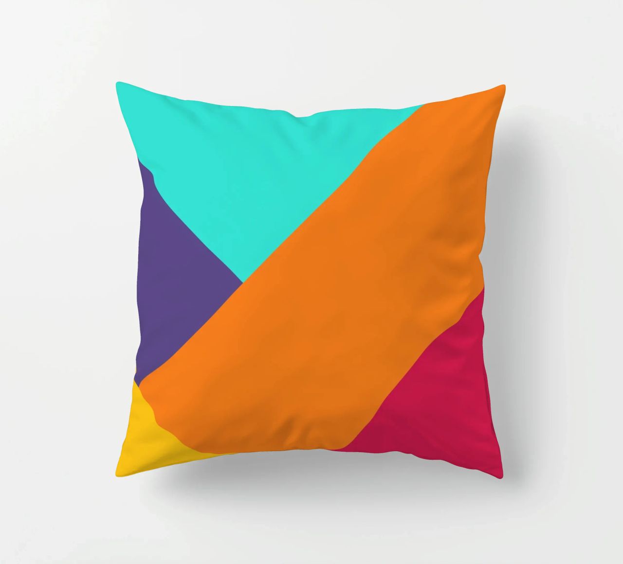 Overlay shape abstract vibrant cuscino da galihstudio