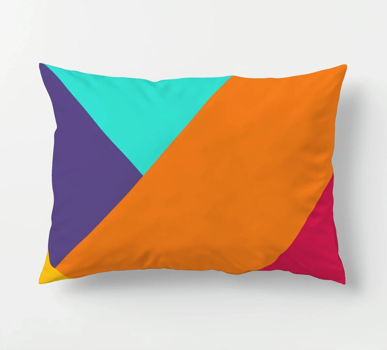 Overlay shape abstract vibrant cuscino da galihstudio